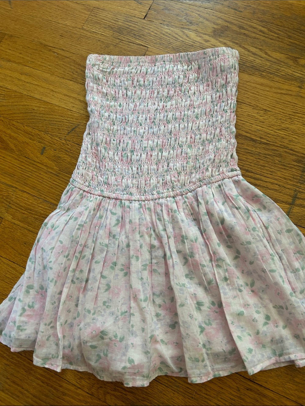 Hollister Pink Floral Mini Dress